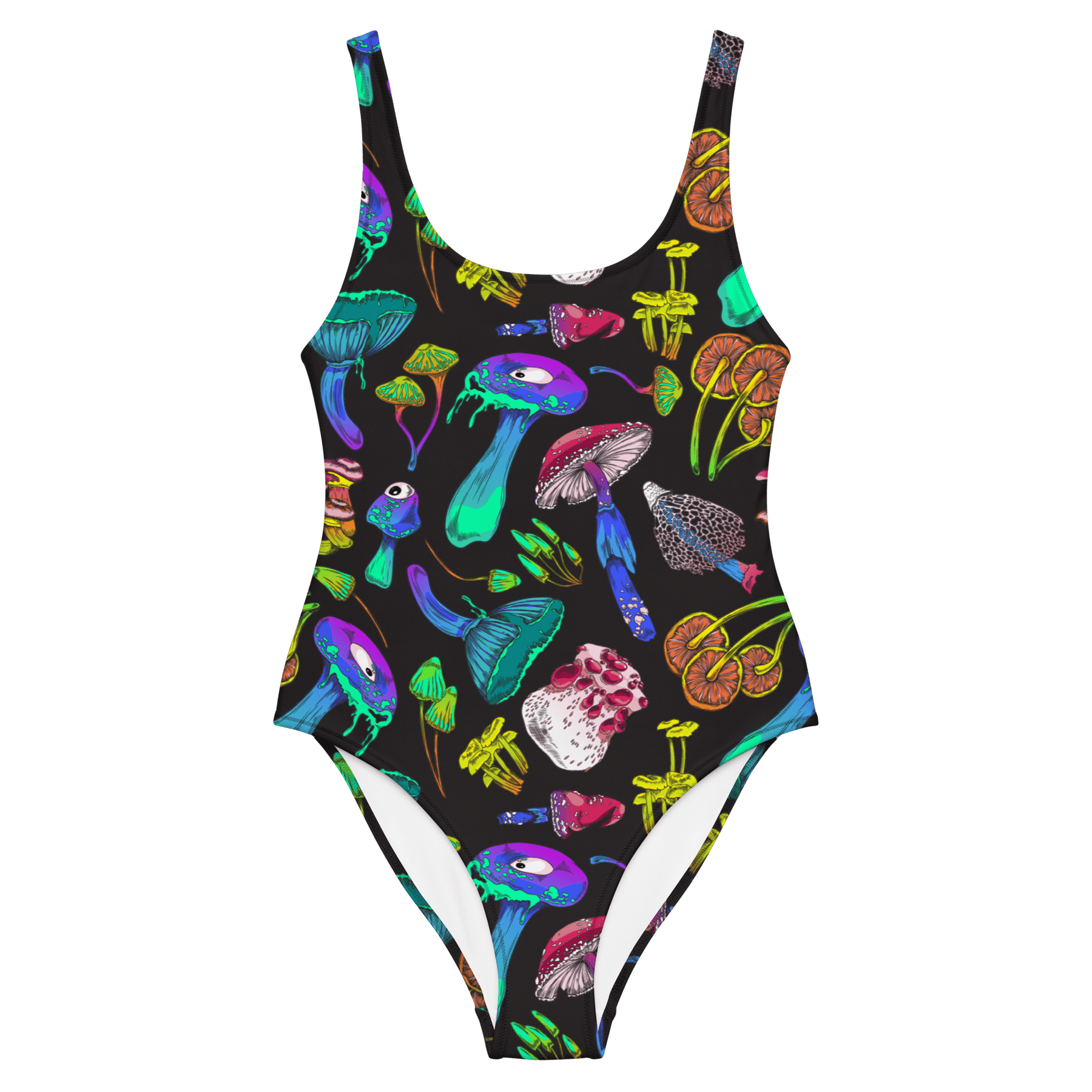 Fungi Frenzy One - Piece Swimsuit - Goth Cloth Co.6142454_9014