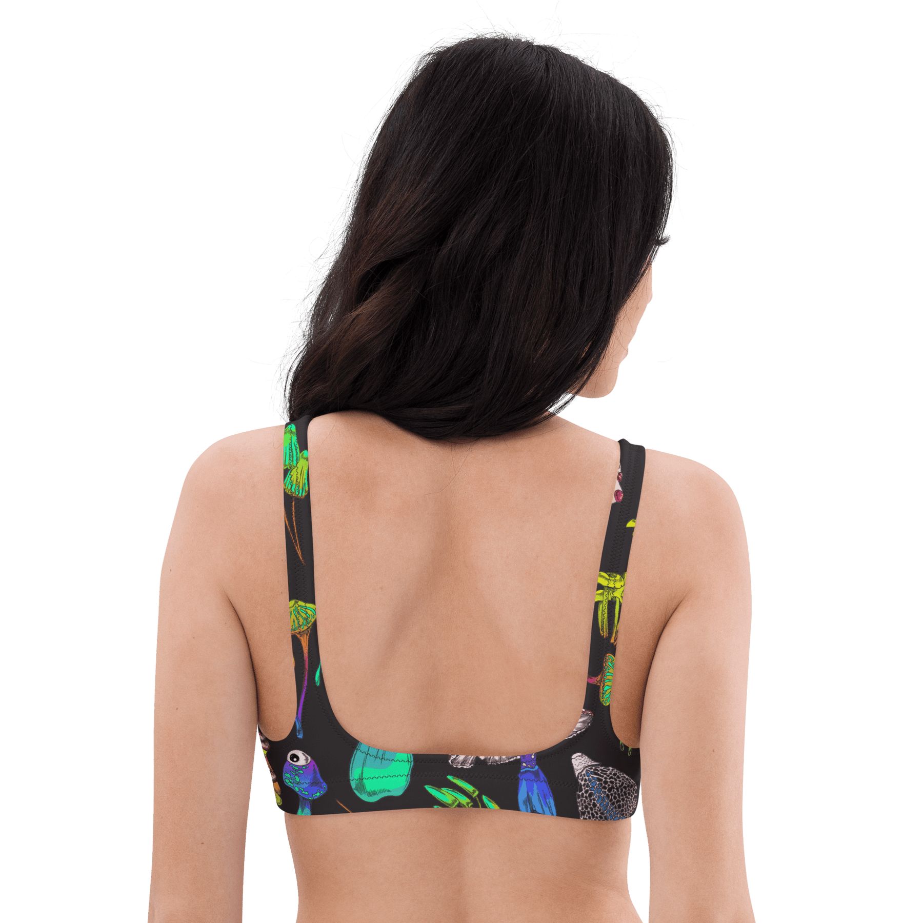 Fungi Frenzy Sport Bikini Top - Goth Cloth Co.9126897_12035