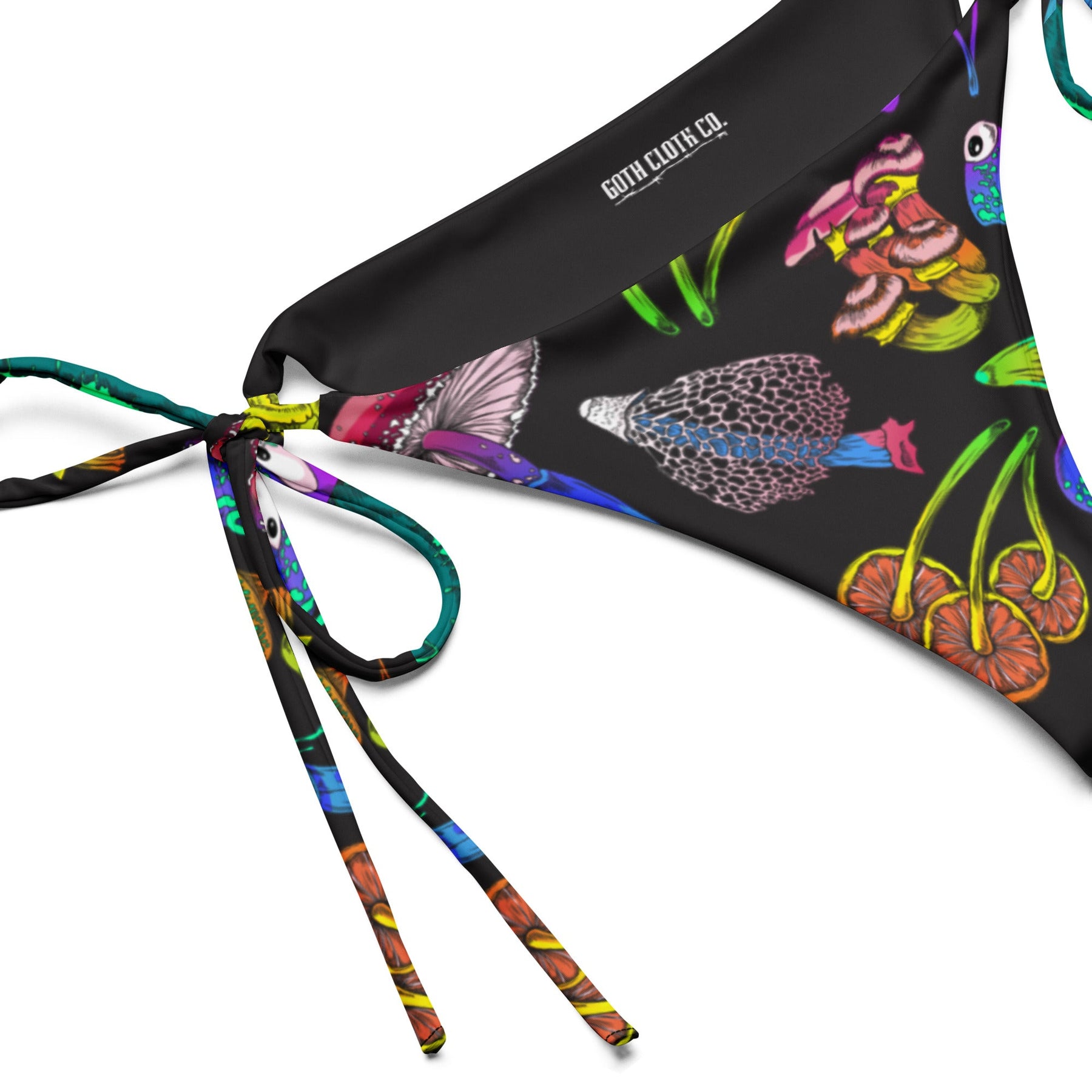 Fungi Frenzy String Bikini Bottom - Goth Cloth Co.5866921_16575
