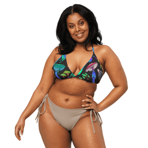 Fungi Frenzy String Bikini Top - Goth Cloth Co.6562207_16564