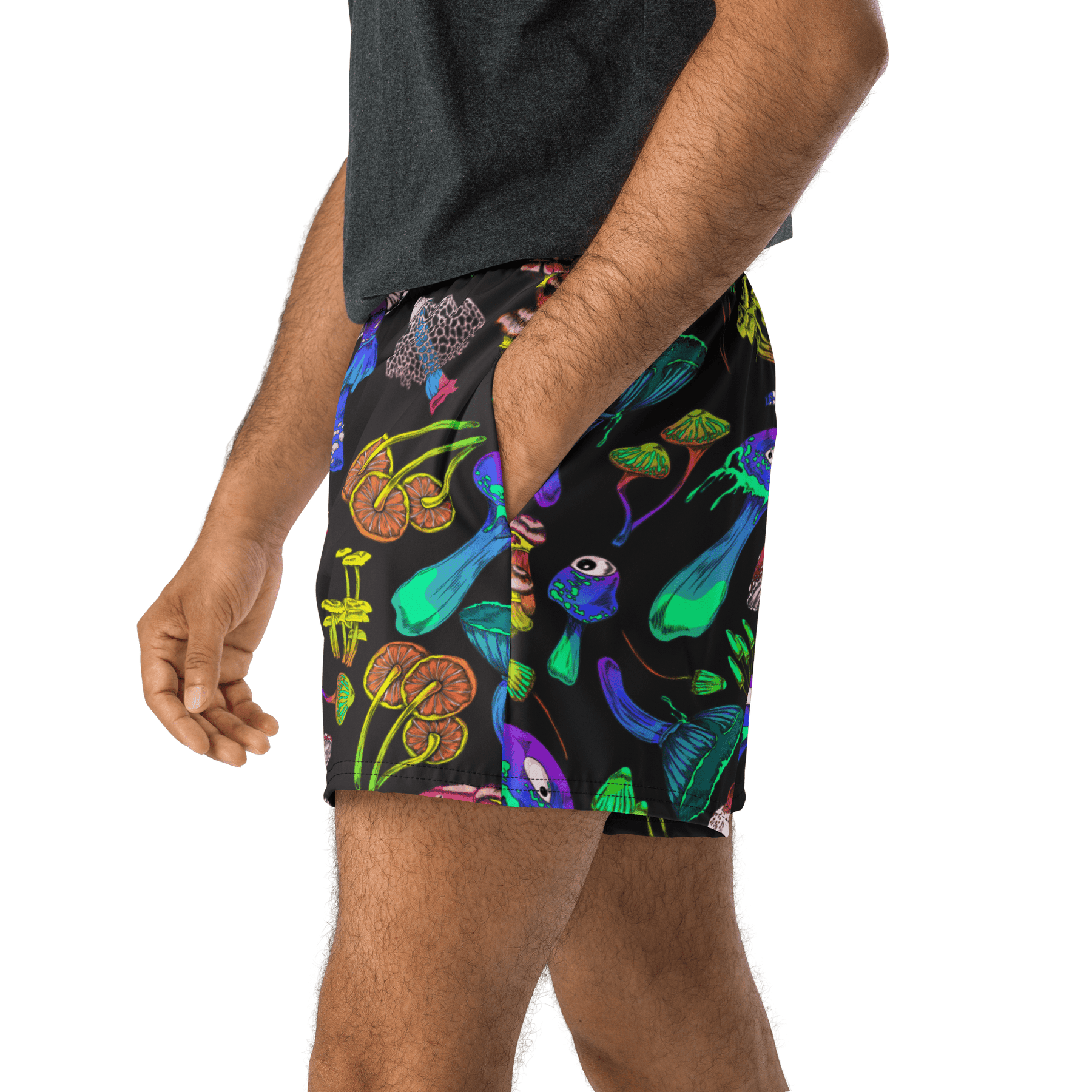 Fungi Frenzy Unisex Unlined Swim Trunks - Goth Cloth Co.6408700_9804