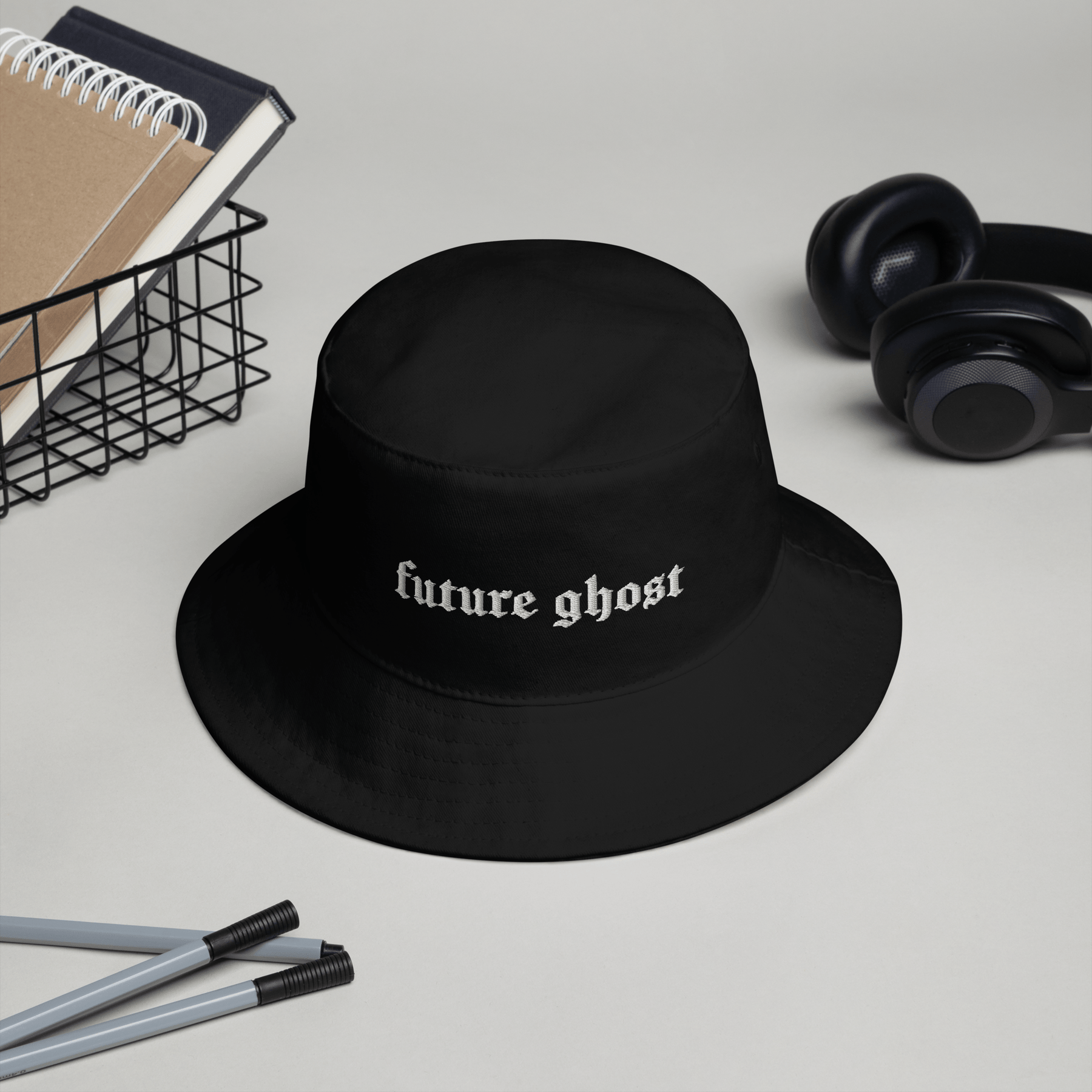Future Ghost Gothic Bucket Hat - Goth Cloth Co.2715941_10735