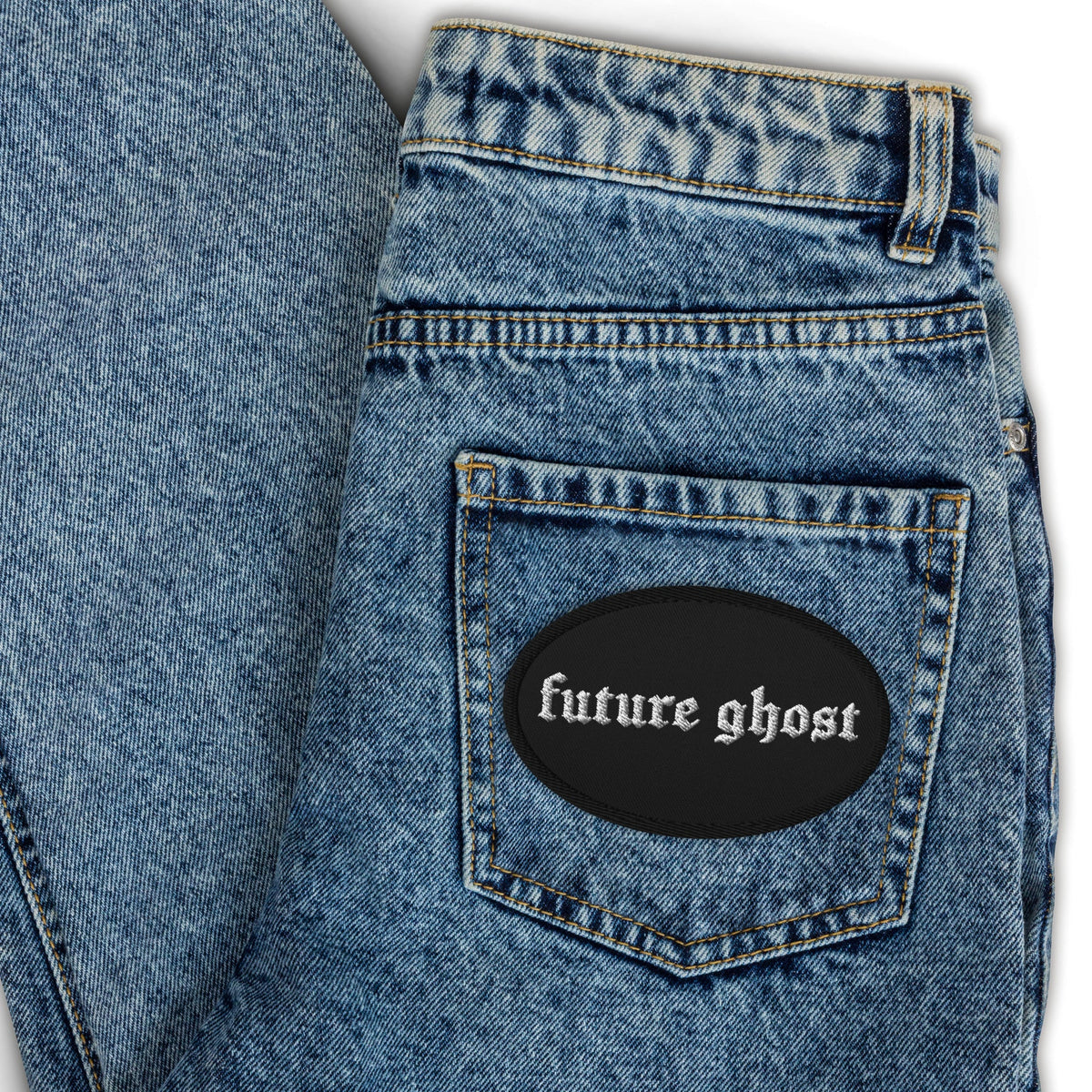 Future Ghost Iron-On Patch - Goth Cloth Co.1045164_15736