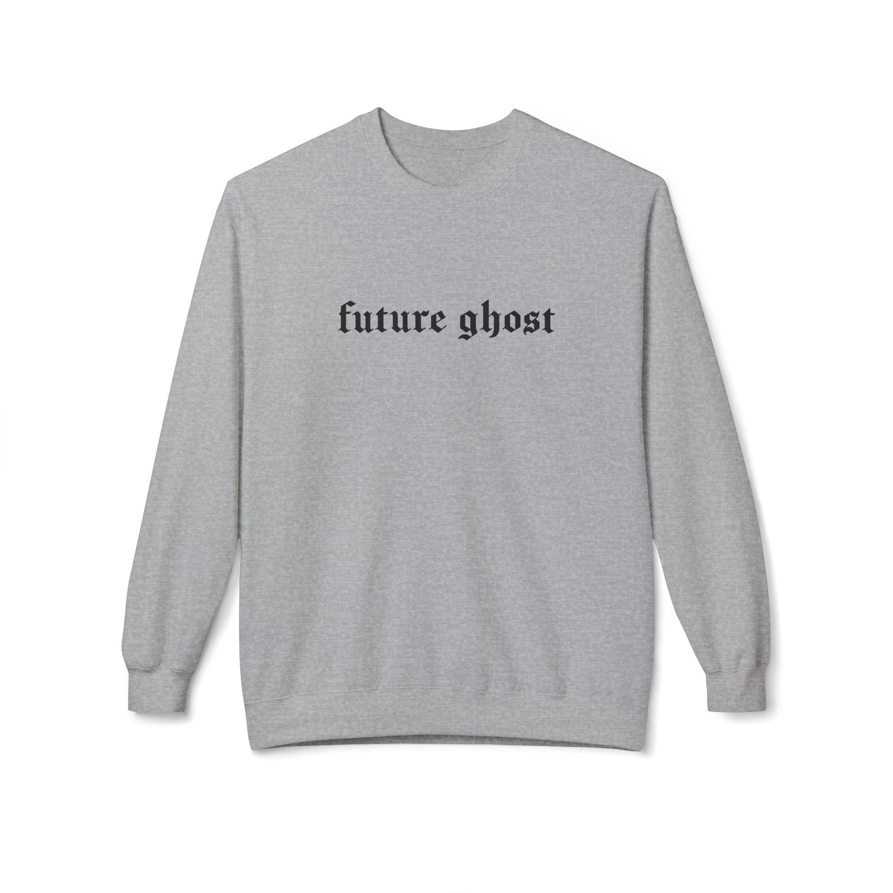 Future Ghost Long Sleeve Crew Neck Sweatshirt - Goth Cloth Co.Sweatshirt12172841546898359118