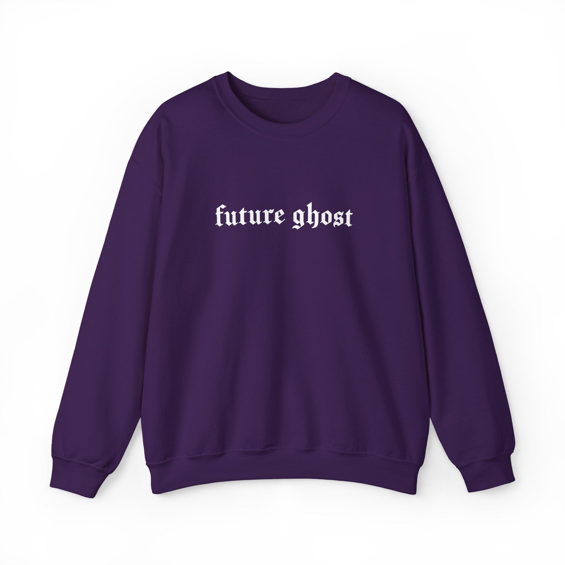 Future Ghost Long Sleeve Crew Neck Sweatshirt - Goth Cloth Co.Sweatshirt14435036406124630646