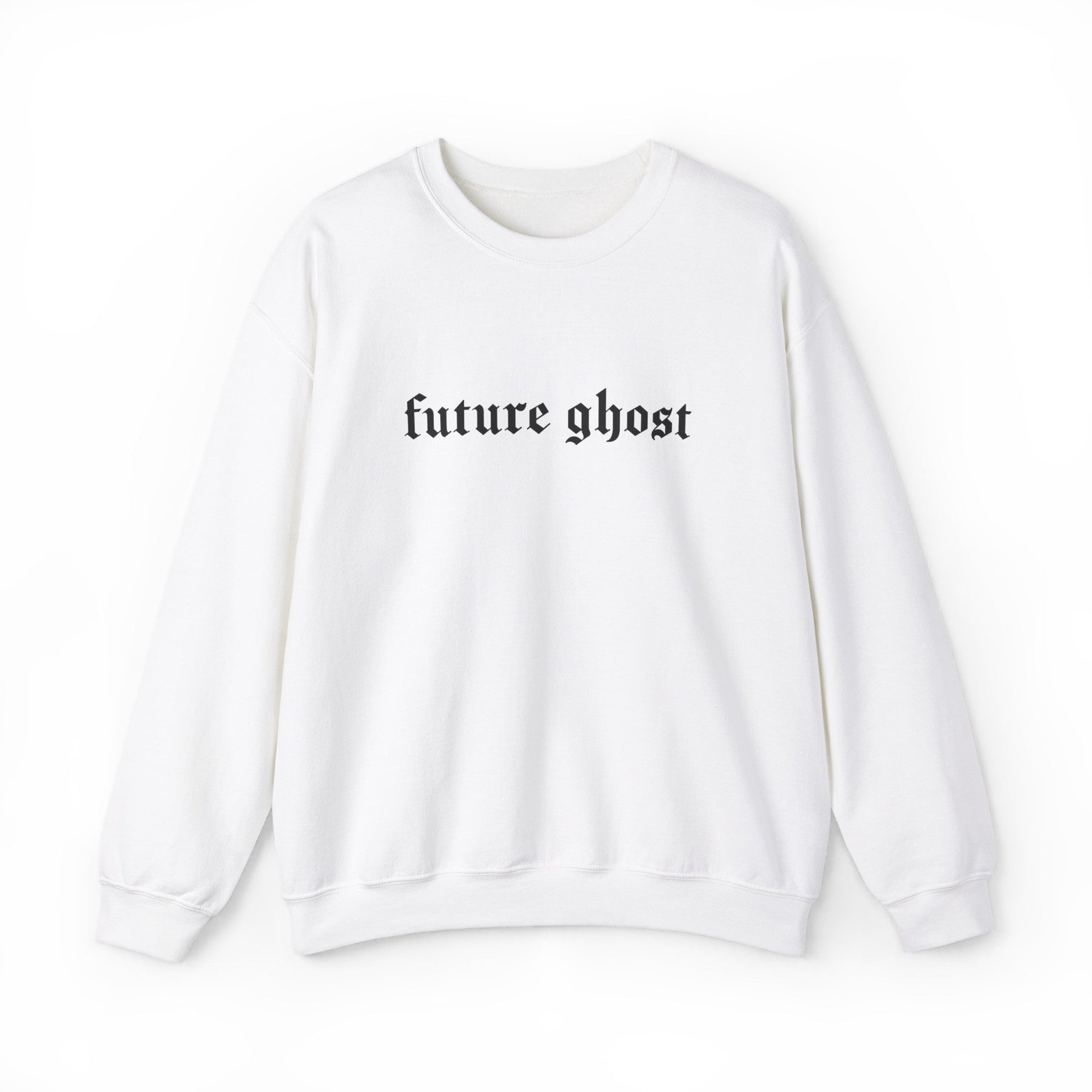 Future Ghost Long Sleeve Crew Neck Sweatshirt - Goth Cloth Co.Sweatshirt21012048008073820912