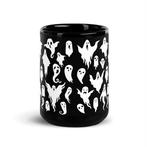 Ghost Gala Black Glossy Mug - Goth Cloth Co.1757534_9324