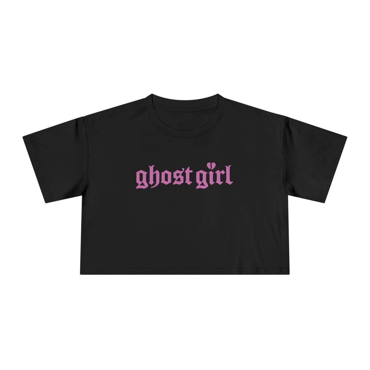 Ghost Girl Crop Top - Goth Cloth Co.T-Shirt58897782453494194475