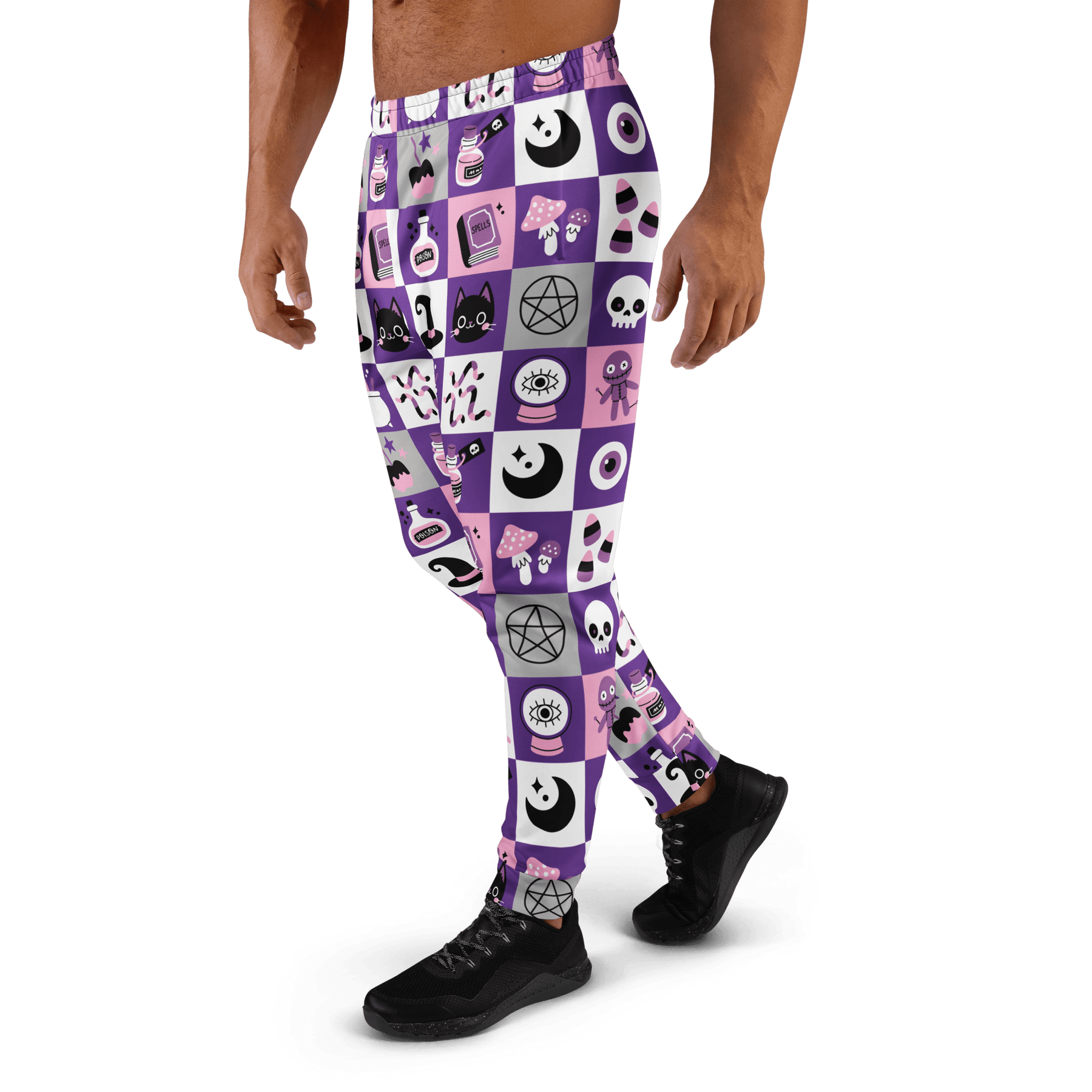 Ghoul Grid Unisex Joggers - Goth Cloth Co.6540597_11033