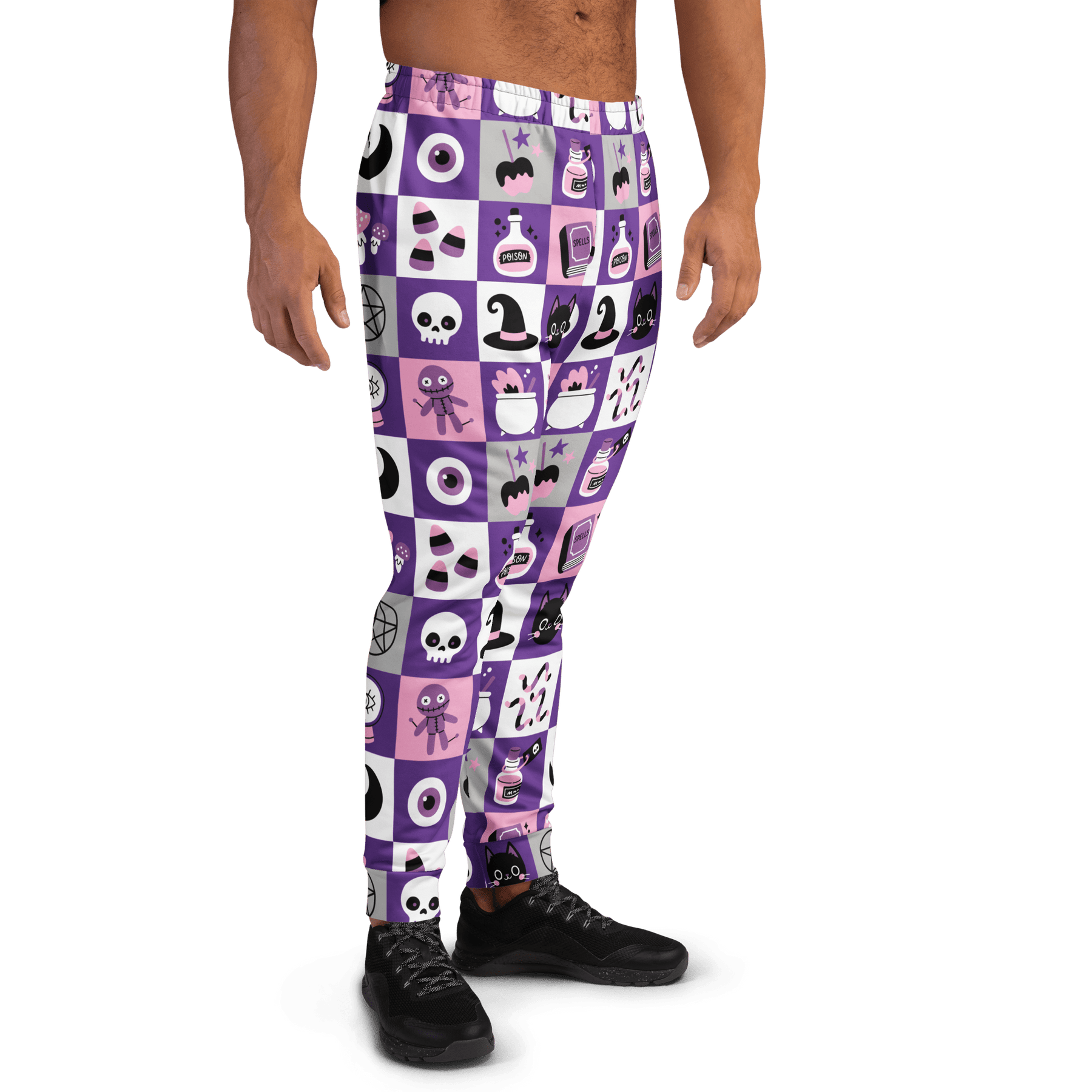 Ghoul Grid Unisex Joggers - Goth Cloth Co.6540597_11033
