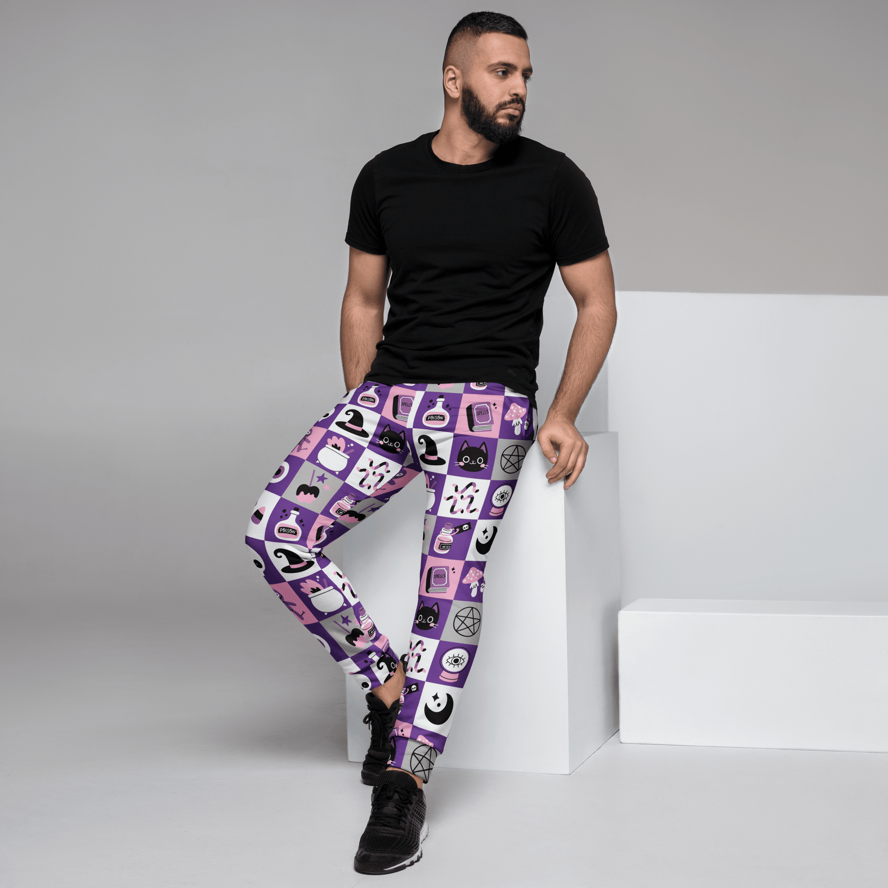 Ghoul Grid Unisex Joggers - Goth Cloth Co.6540597_11033