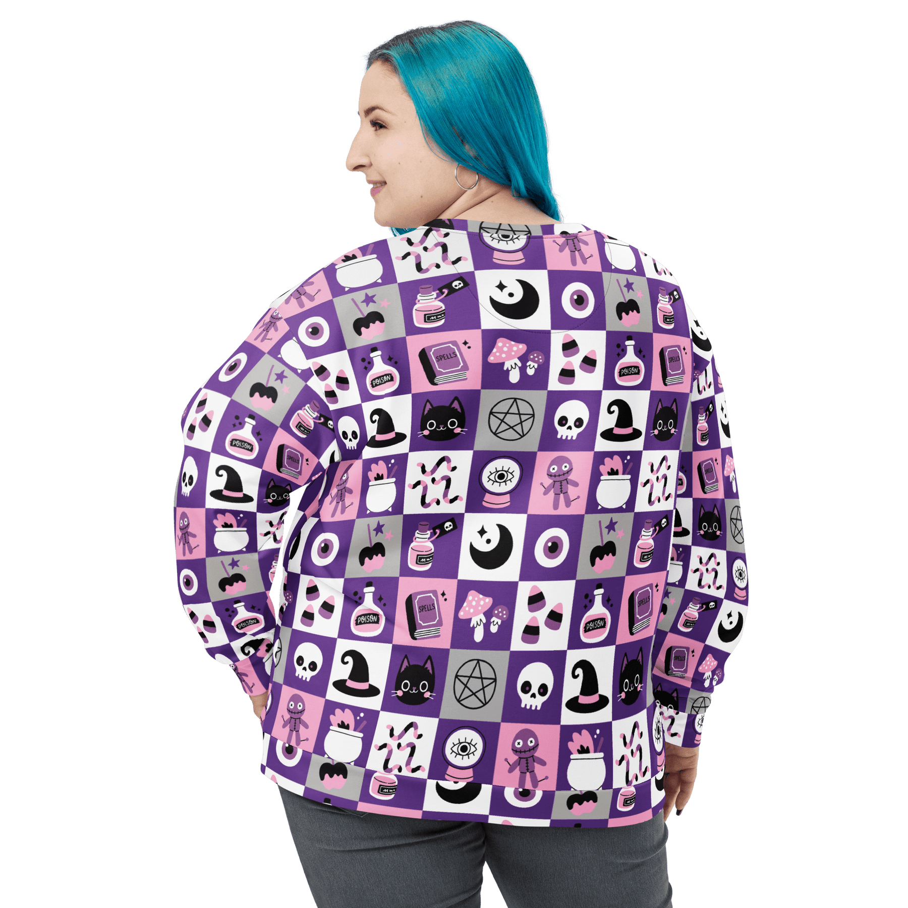 Ghoul Grid Unisex Sweatshirt - Goth Cloth Co.8590172_19769