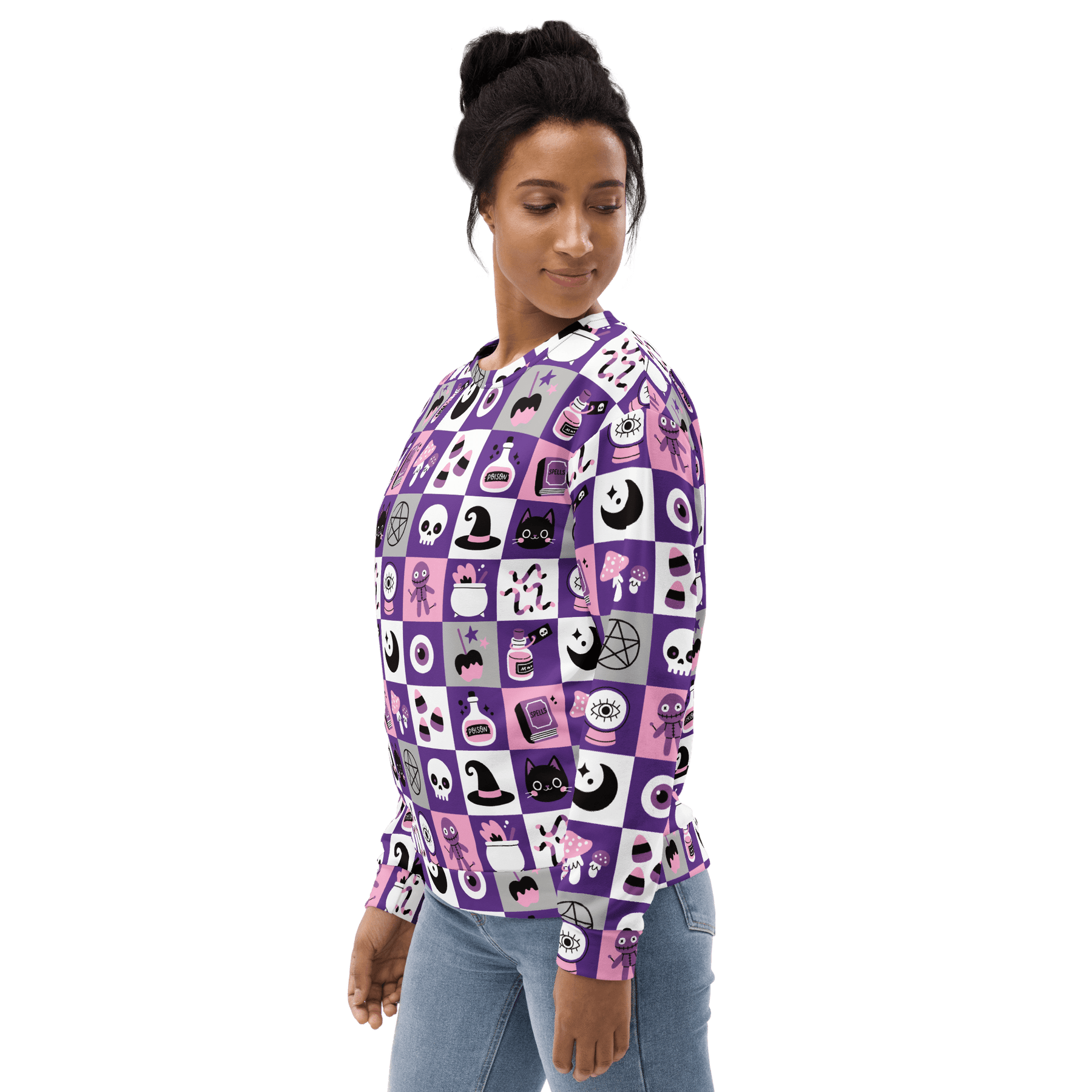 Ghoul Grid Unisex Sweatshirt - Goth Cloth Co.8590172_19769