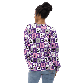 Ghoul Grid Unisex Sweatshirt - Goth Cloth Co.8590172_19769