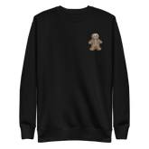 Gingerbread Skeleton Man Embroidered Sweatshirt - Goth Cloth Co.3741056_11254