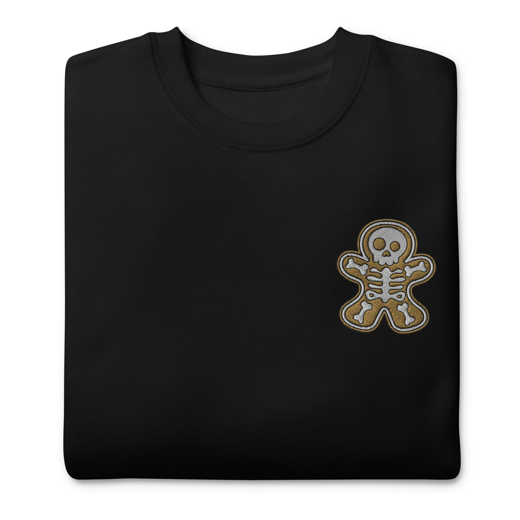 Gingerdead Man Embroidered Sweatshirt - Goth Cloth Co.2778319_11254