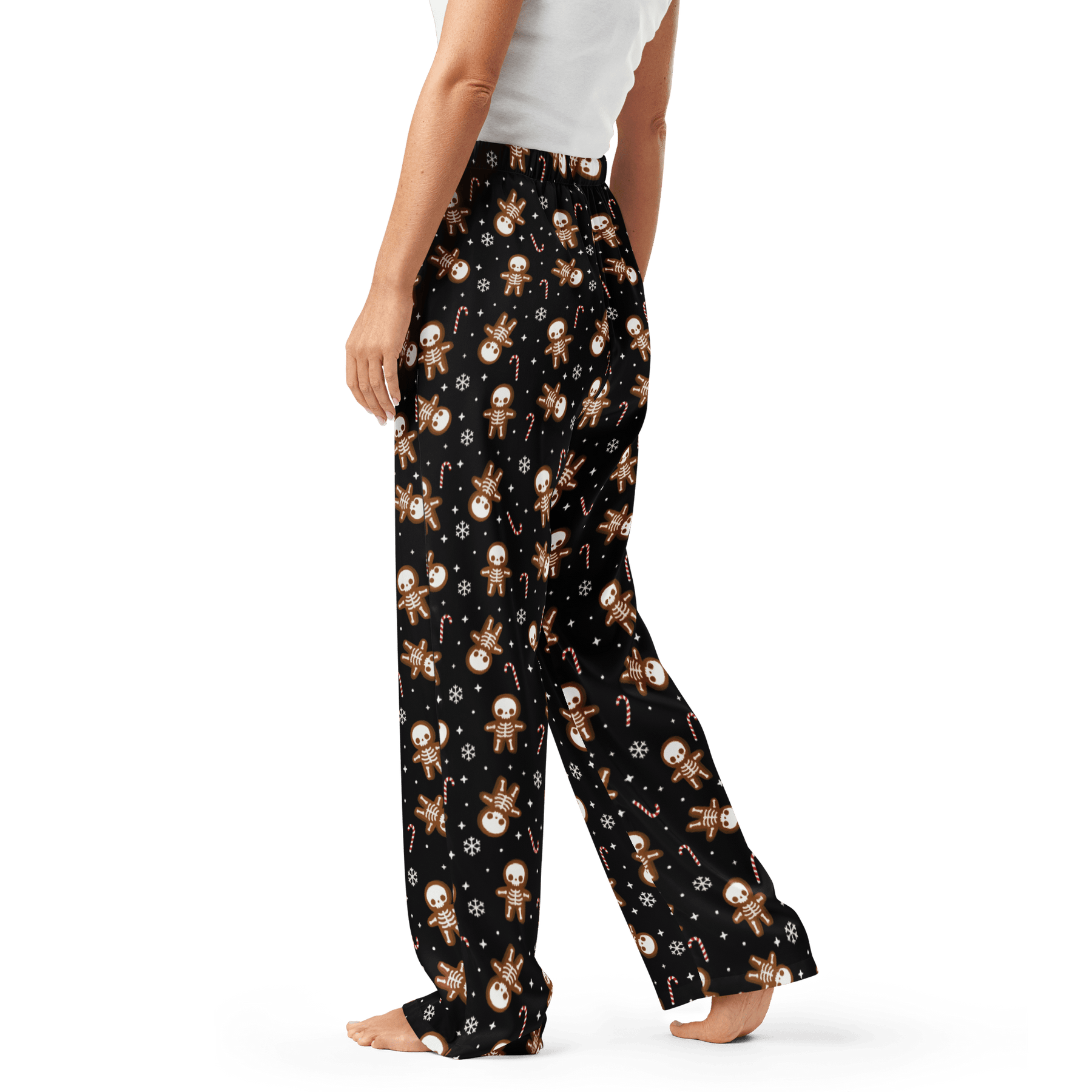 Gingerdead Men Silky Pajama Pants - Goth Cloth Co.9598769_20976