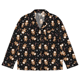 Gingerdead Men Silky Pajama Top - Goth Cloth Co.2149608_20952