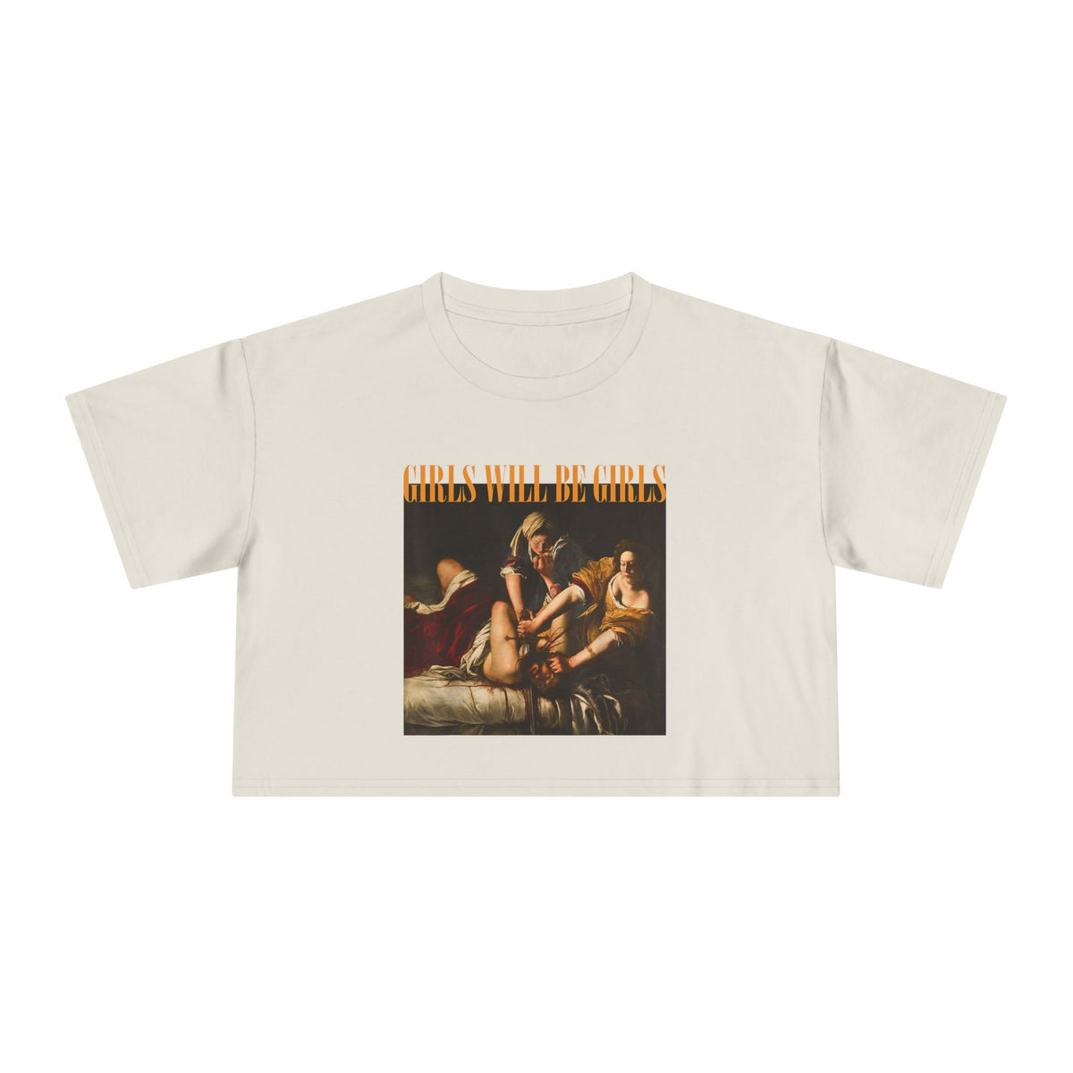 Girls Will Be Girls Judith Beheading Crop Top - Goth Cloth Co.T-Shirt22591909900888343224