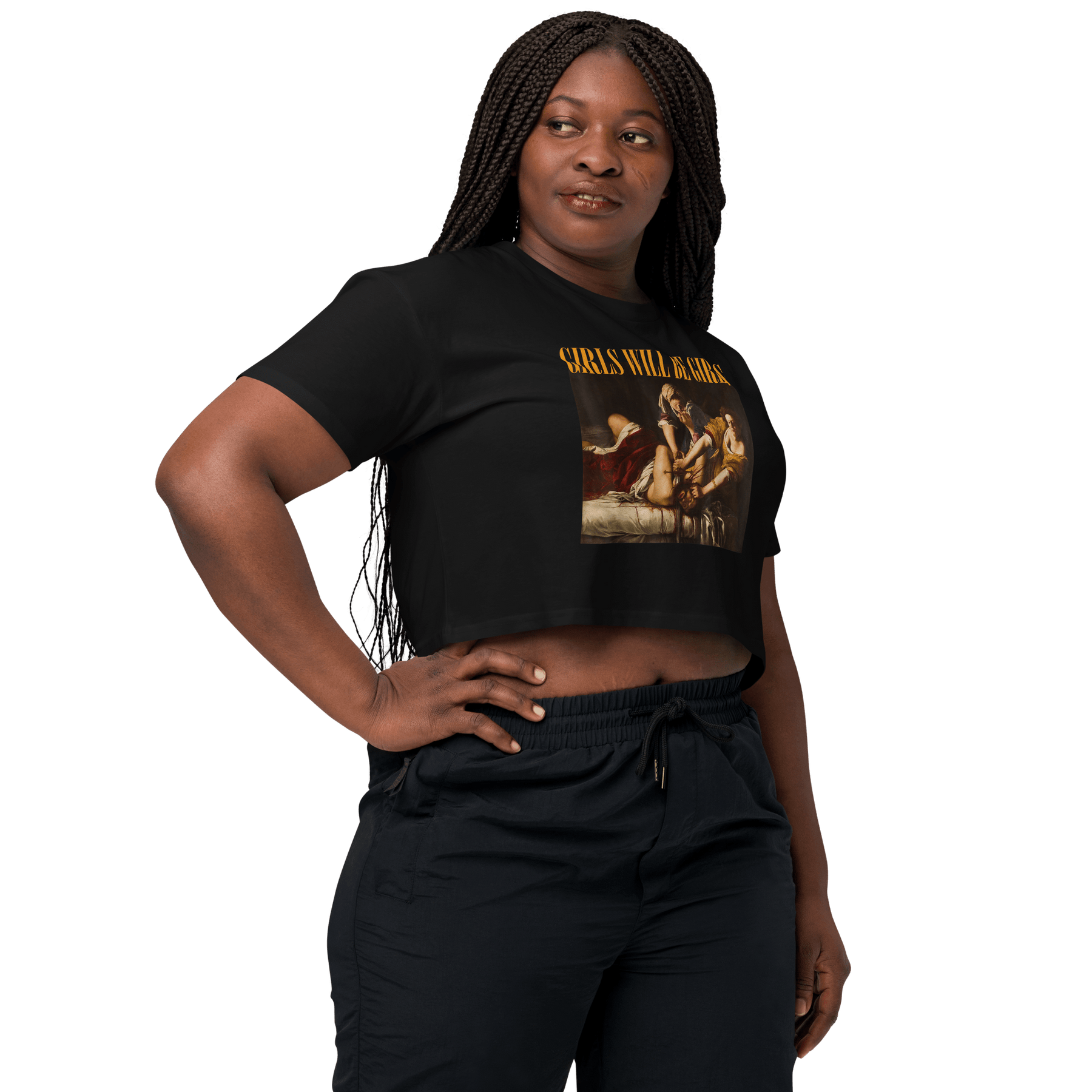 Girls Will Be Girls Judith Crop Top - Goth Cloth Co.1867246_20228