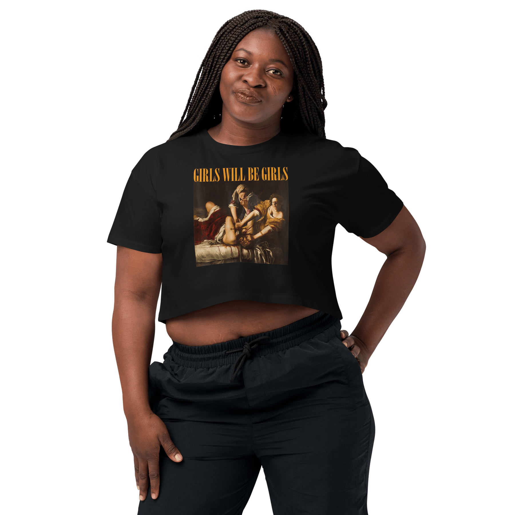 Girls Will Be Girls Judith Crop Top - Goth Cloth Co.1867246_20228