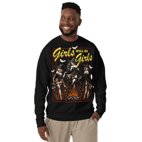 Girls Will Be Girls Unisex Sweatshirt - Goth Cloth Co.1974935_25526