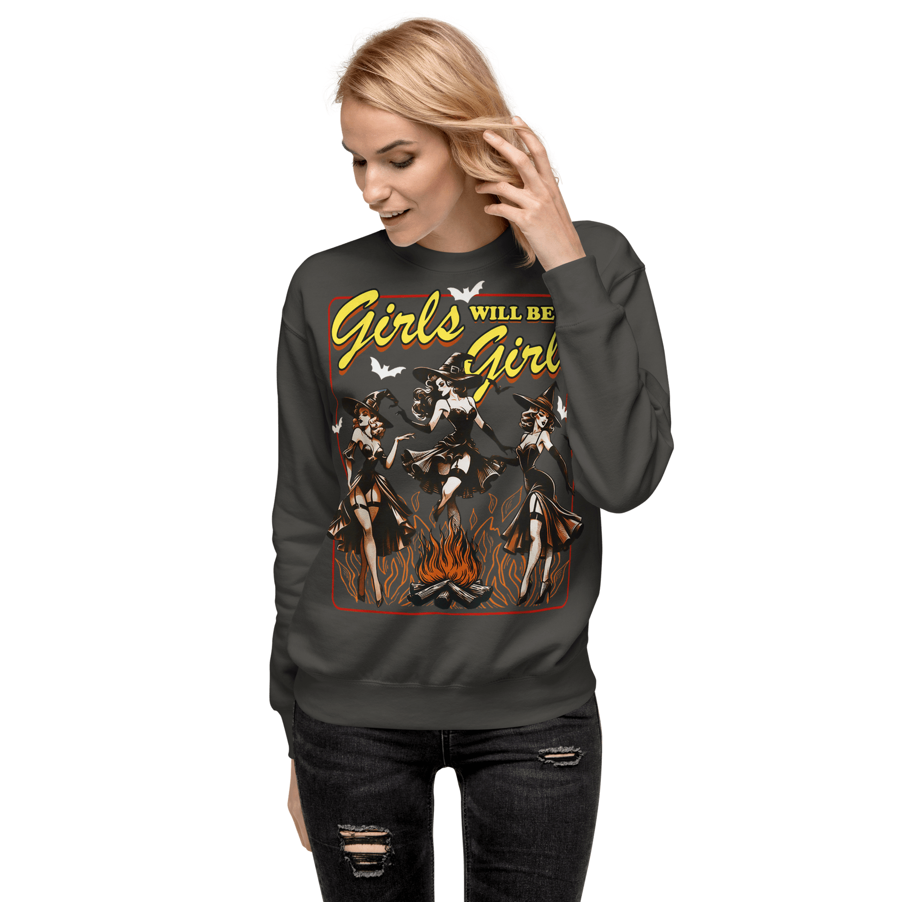 Girls Will Be Girls Unisex Sweatshirt - Goth Cloth Co.1974935_25526