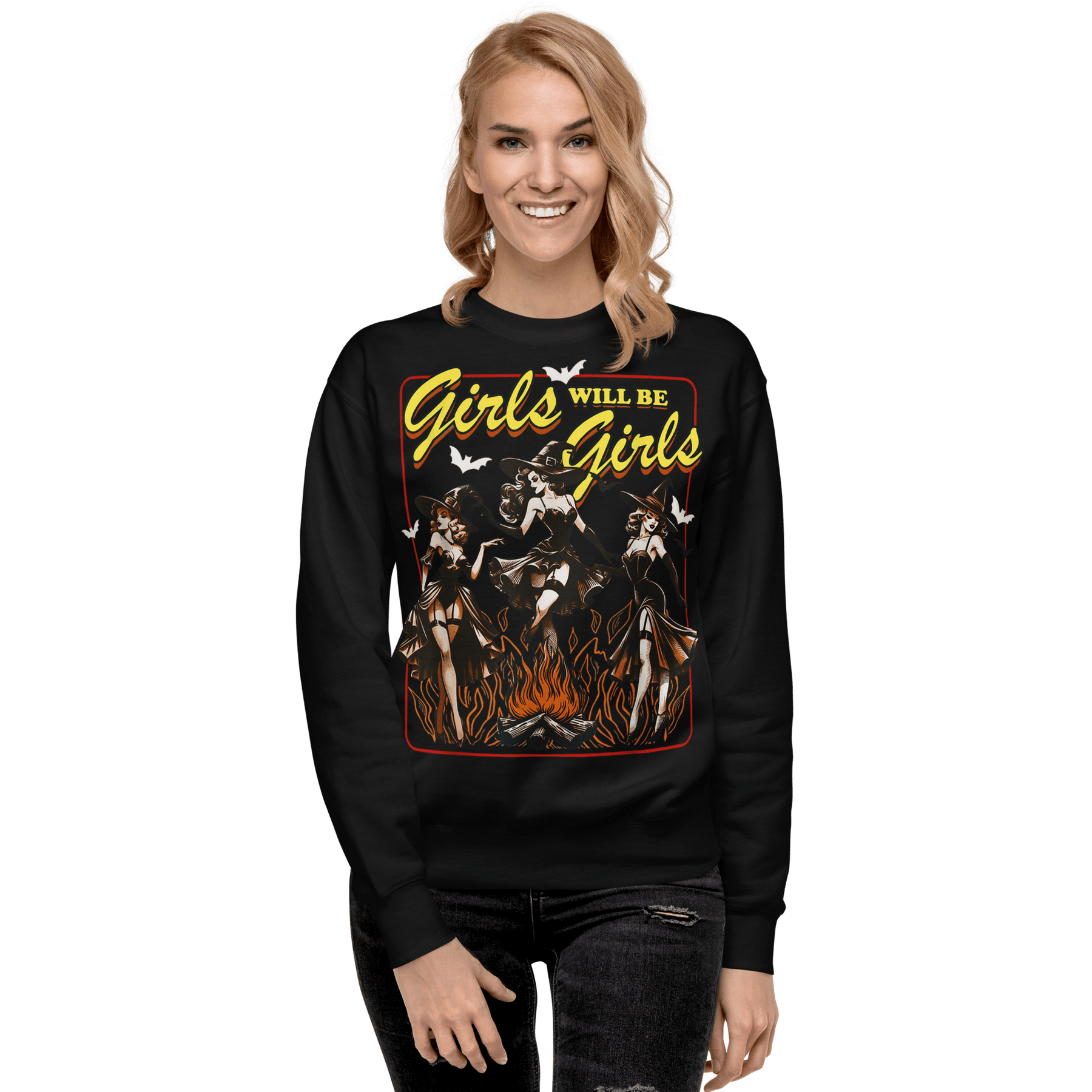 Girls Will Be Girls Unisex Sweatshirt - Goth Cloth Co.1974935_25526