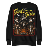 Girls Will Be Girls Unisex Sweatshirt - Goth Cloth Co.5747360_11254