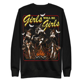 Girls Will Be Girls Unisex Sweatshirt - Goth Cloth Co.5747360_11254