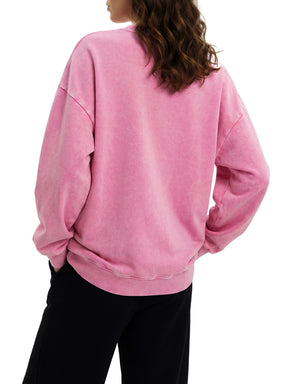 Girls Will Be Girls Vintage Witches Acid Washed Oversized Sweatshirt - Goth Cloth Co.260812PODRA0467011