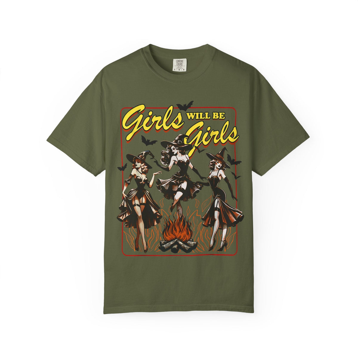 Girls Will Be Witches Comfy Tee - Goth Cloth Co.6439809_22103