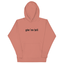 Give 'Em Hell Unisex Hoodie - Goth Cloth Co.2552780_13887