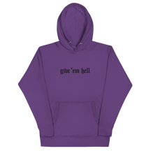 Give 'Em Hell Unisex Hoodie - Goth Cloth Co.2552780_13911