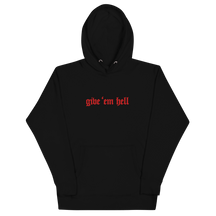 Give 'Em Hell Unisex Hoodie - Goth Cloth Co.7990461_10780
