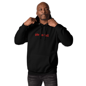 Give 'Em Hell Unisex Hoodie - Goth Cloth Co.7990461_10780