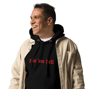 Give 'Em Hell Unisex Hoodie - Goth Cloth Co.7990461_10780