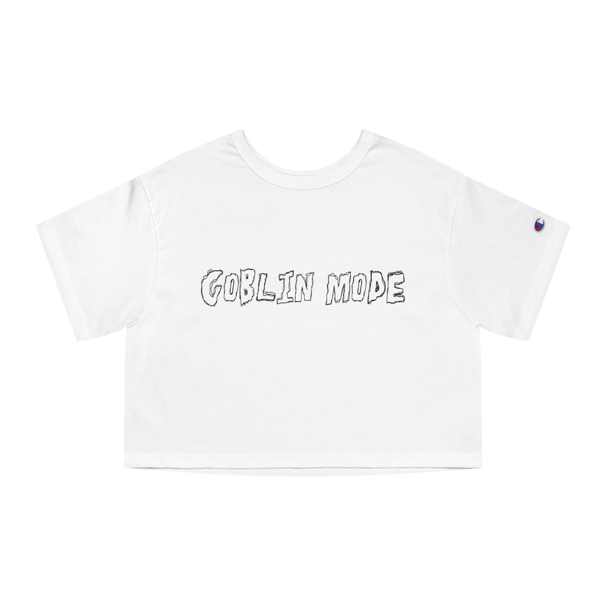 Goblin Mode Heavyweight Cropped T - Shirt - Goth Cloth Co.T - Shirt27419303155198945522