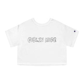 Goblin Mode Heavyweight Cropped T - Shirt - Goth Cloth Co.T - Shirt27419303155198945522