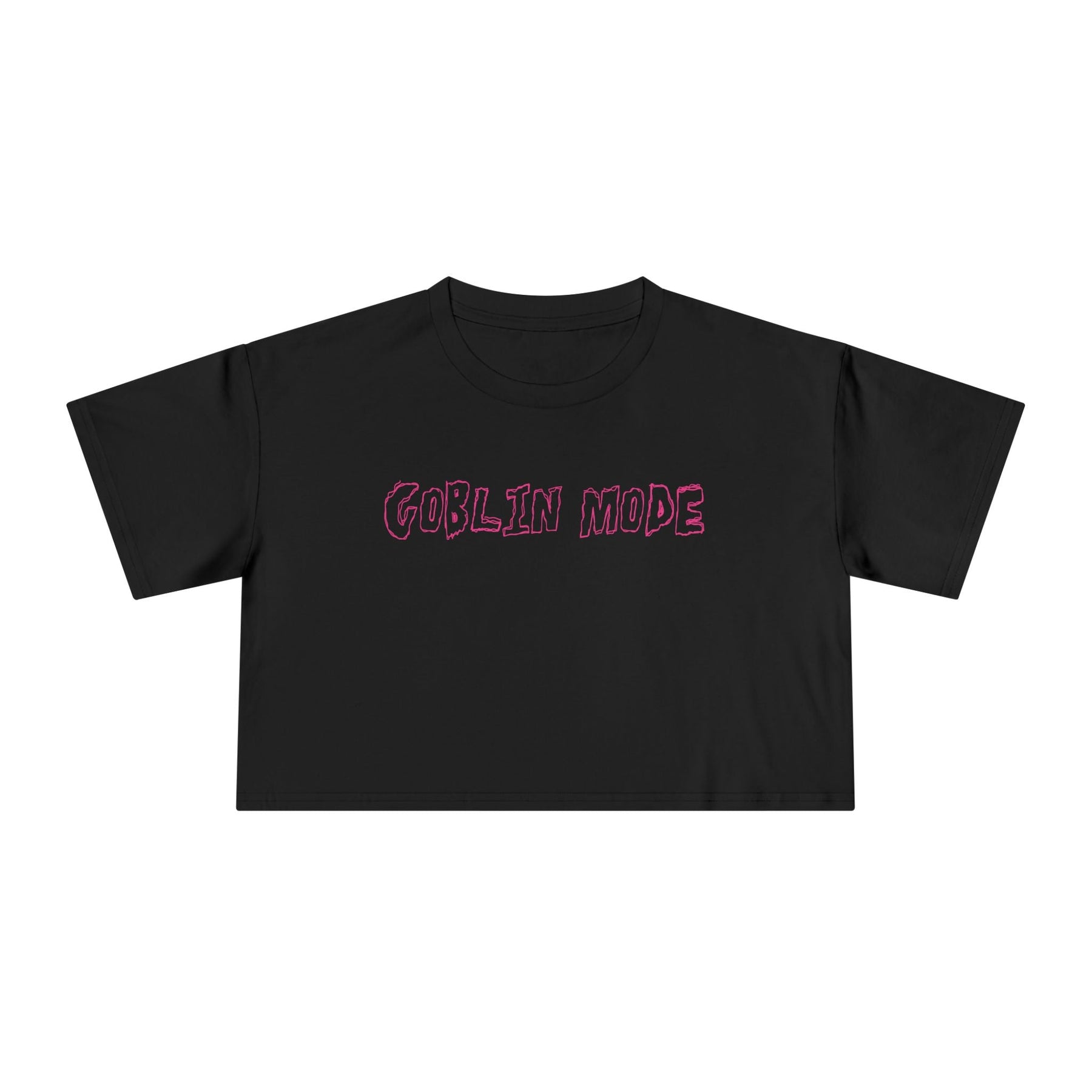 Goblin Mode Heavyweight Cropped Tee - Goth Cloth Co.T-Shirt18028501970394913191