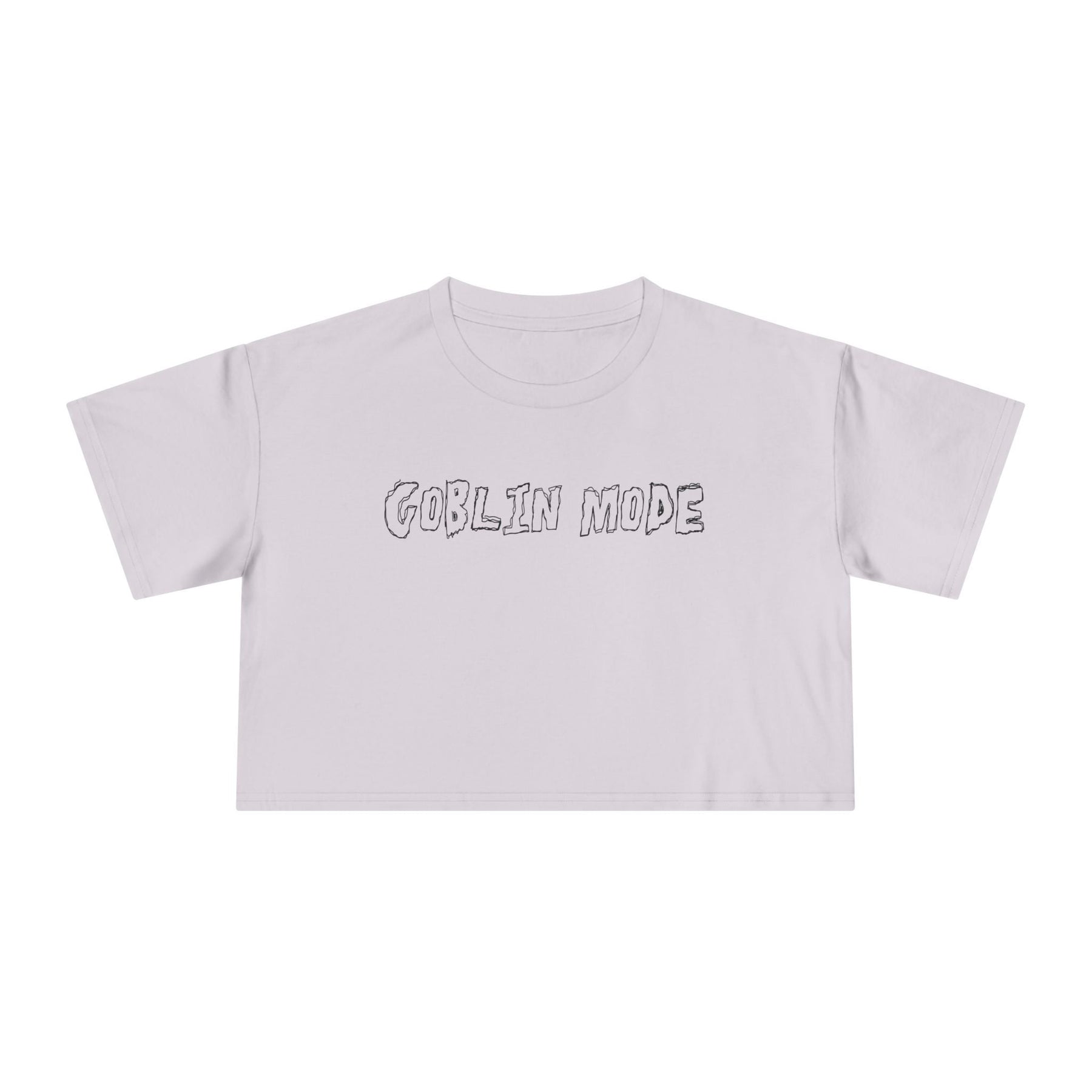 Goblin Mode Heavyweight Cropped Tee - Goth Cloth Co.T-Shirt20522874978695593890