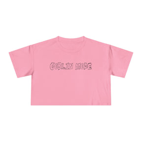 Goblin Mode Heavyweight Cropped Tee - Goth Cloth Co.T-Shirt28669784901063839523