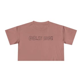 Goblin Mode Heavyweight Cropped Tee - Goth Cloth Co.T-Shirt43881305776641788600