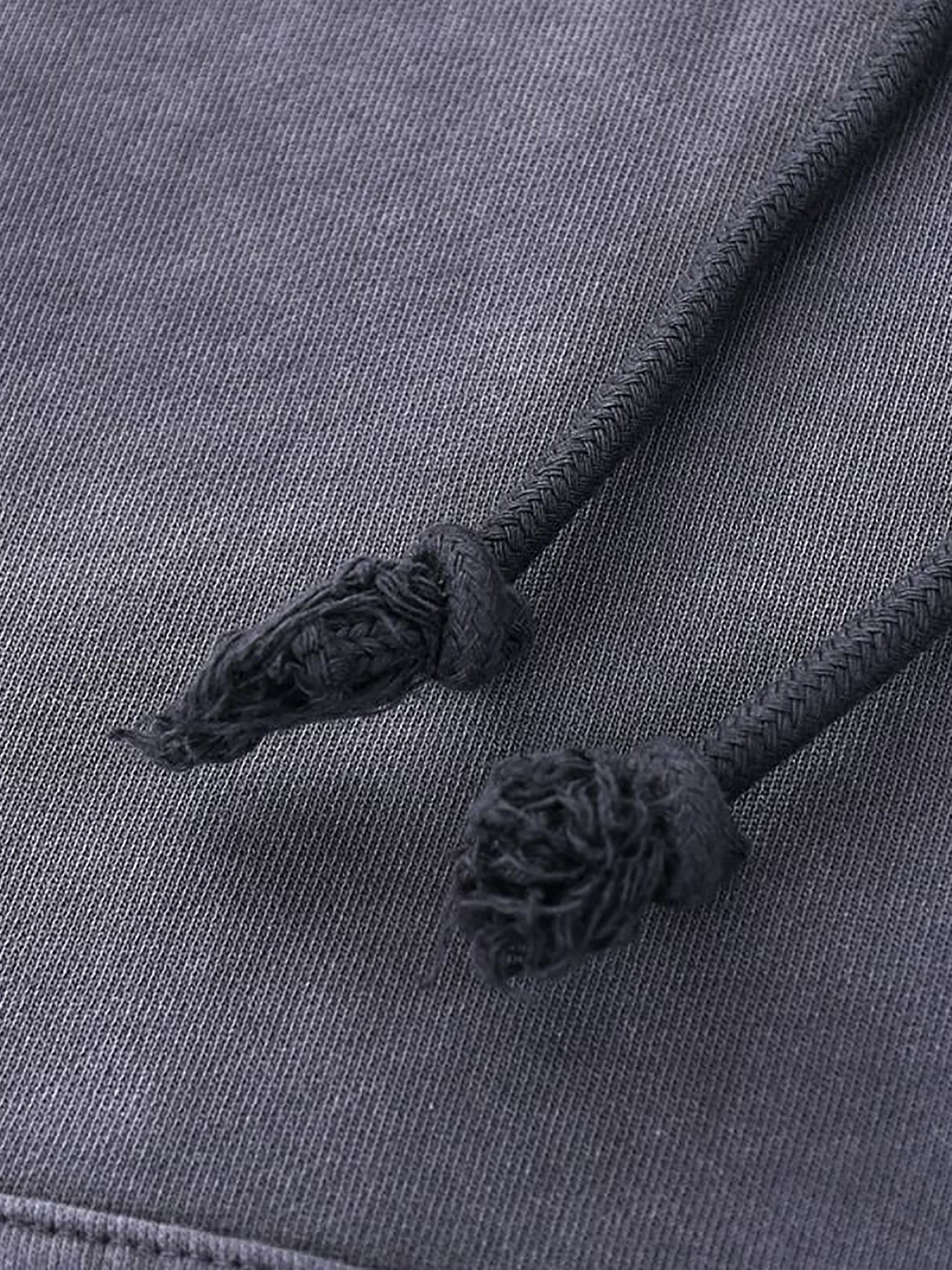 Goblin Mode Pure Cotton Hand-Frayed Hoodie