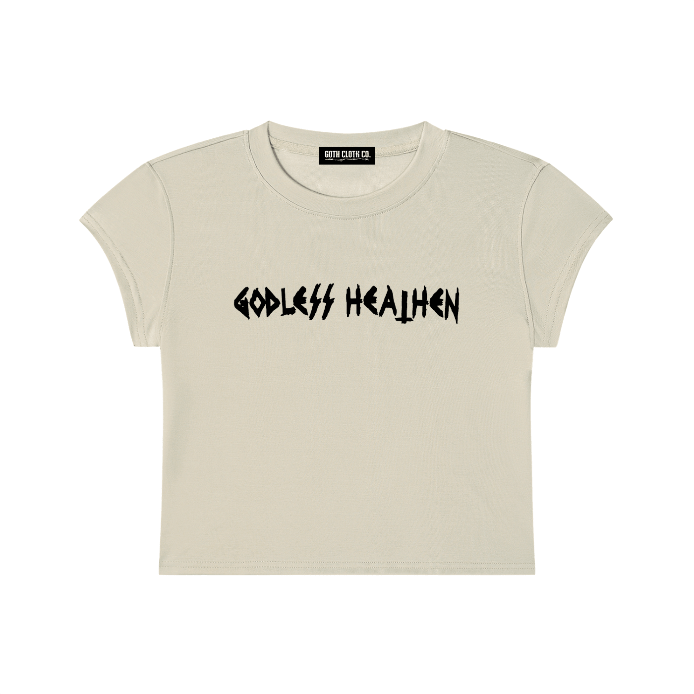 Godless Heathen Baby Tee - Goth Cloth Co.260424PODAA1450001