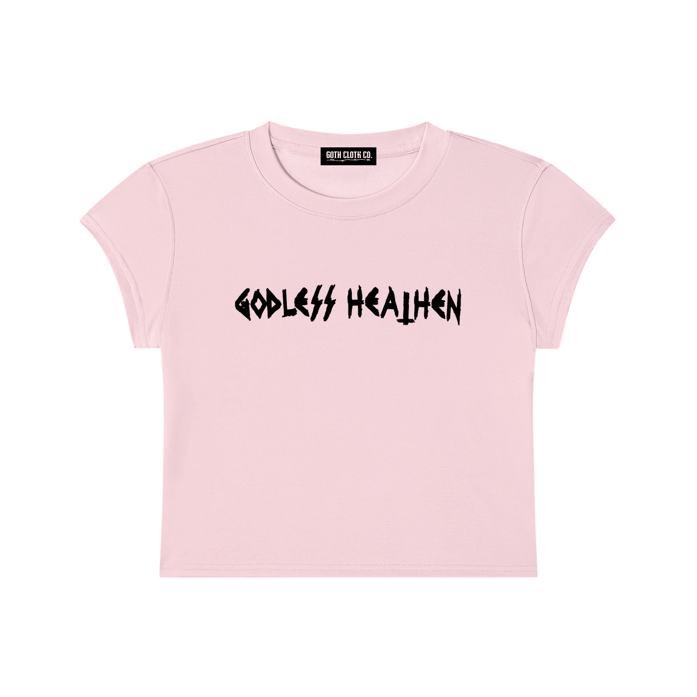 Godless Heathen Baby Tee - Goth Cloth Co.260424PODAA1450006
