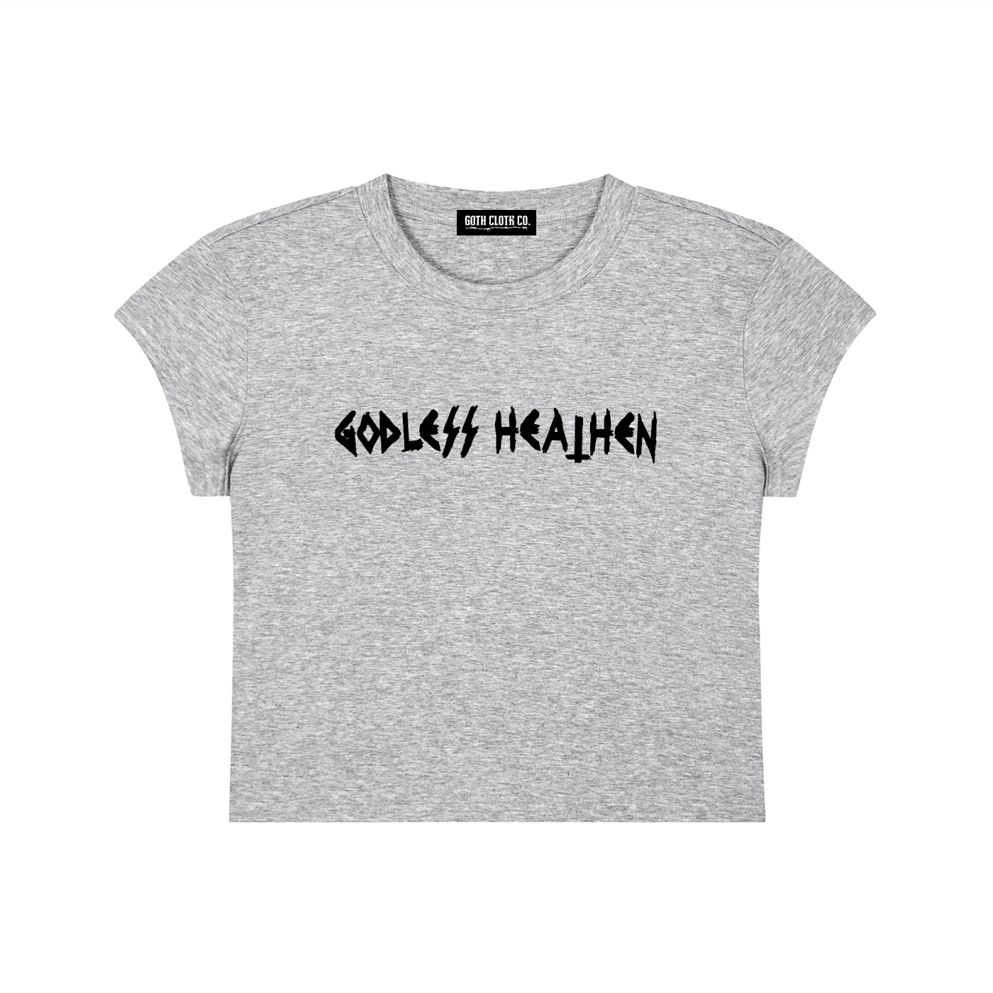 Godless Heathen Baby Tee - Goth Cloth Co.260424PODAA1450011