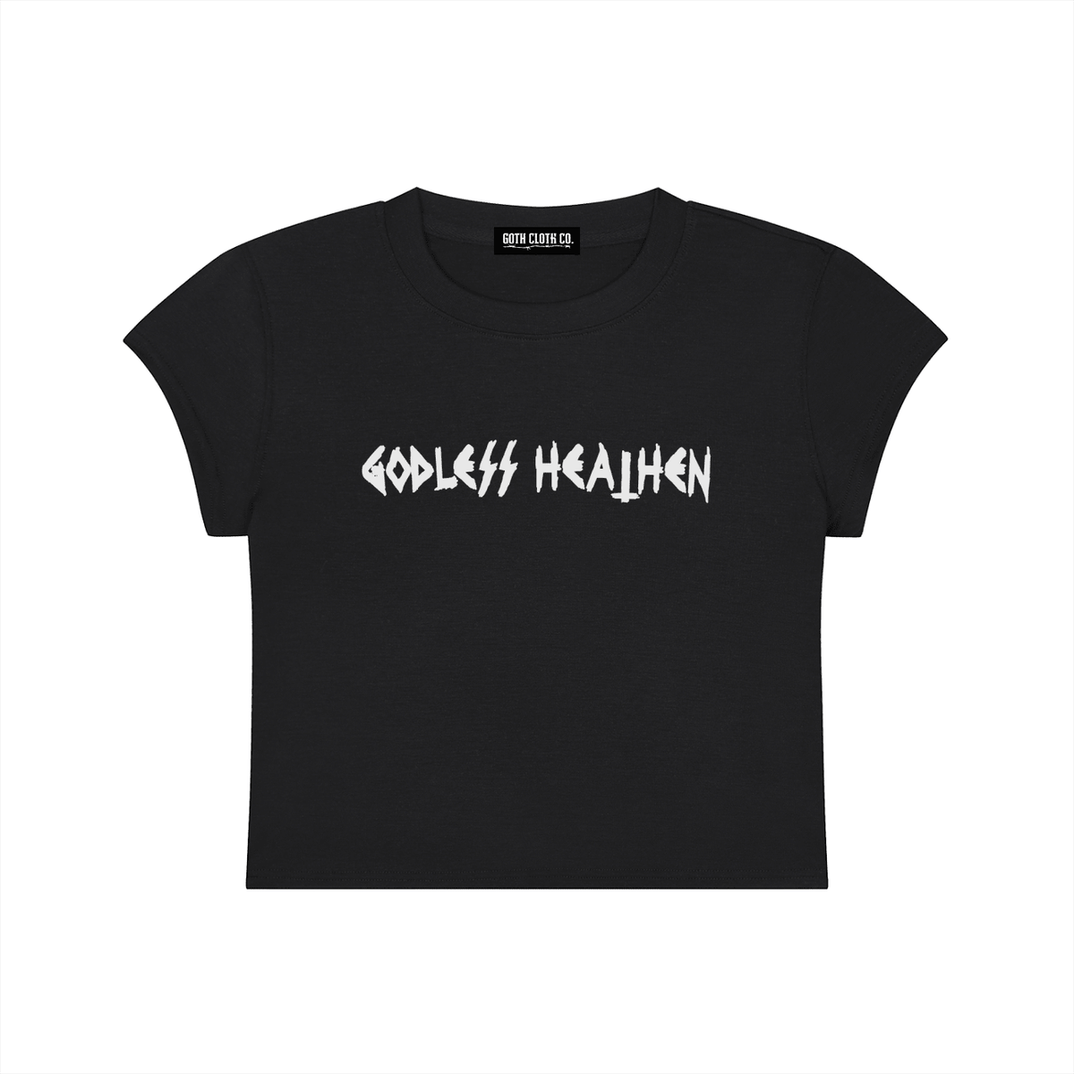 Godless Heathen Baby Tee - Goth Cloth Co.260424PODAA1467001