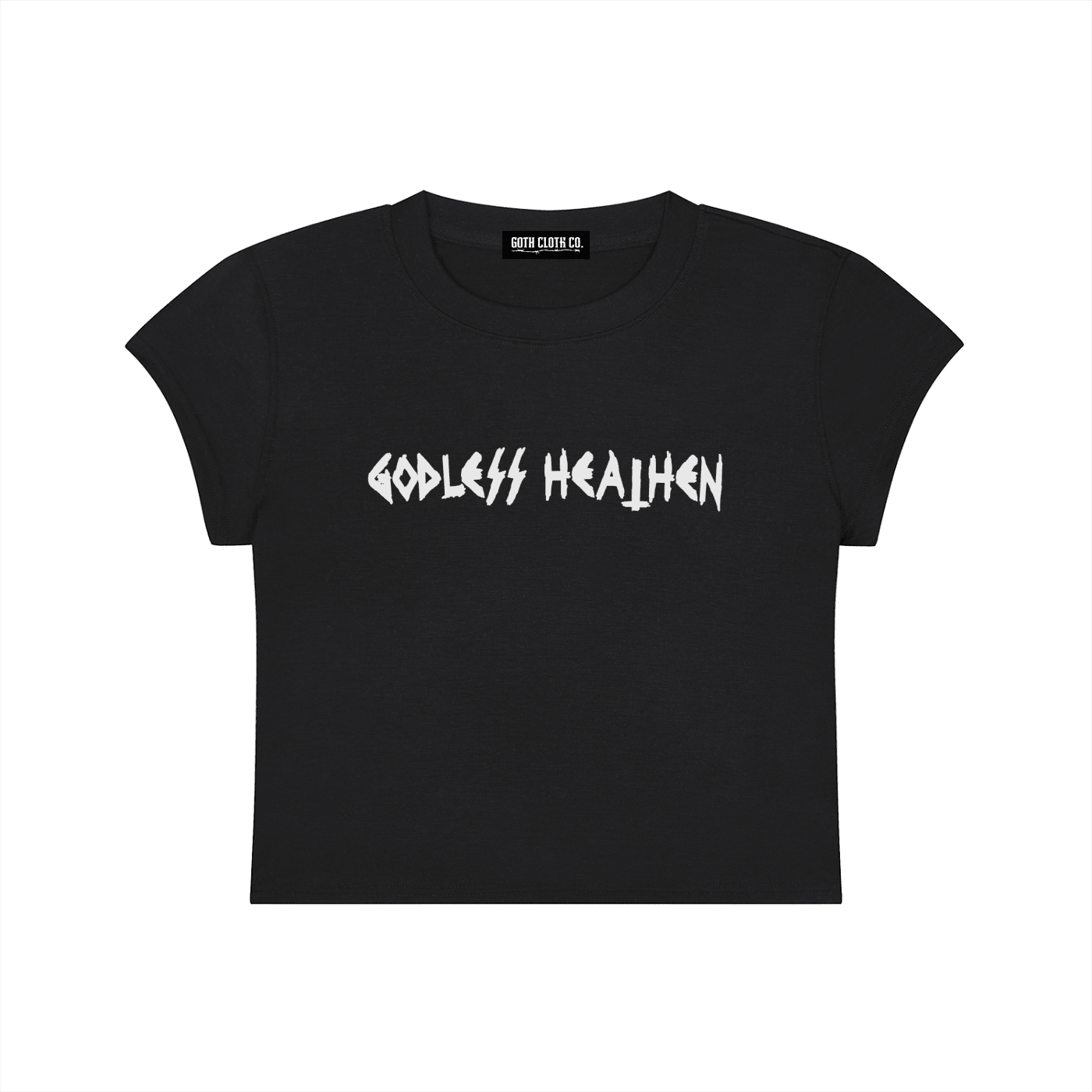 Godless Heathen Baby Tee - Goth Cloth Co.260424PODAA1467001