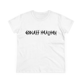Godless Heathen Women's Baby Tee - Goth Cloth Co.T-Shirt11412687277230570772